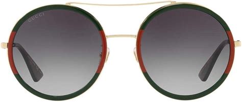 gucci 2846 modified oval sunglasses|Gucci 56mm round sunglasses.